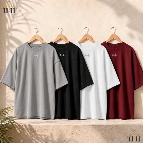 Camiseta Deportiva MetroGents 🏋️ $12 c/u | Ajuste Holgado Premium | 4 Colores